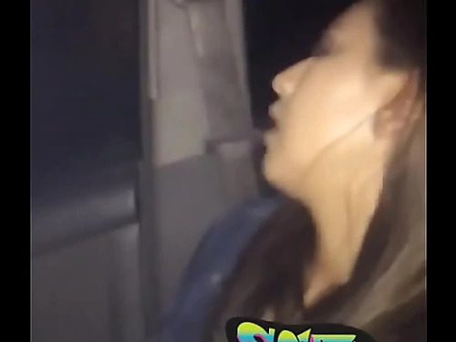 In the van while my friend is sleep?